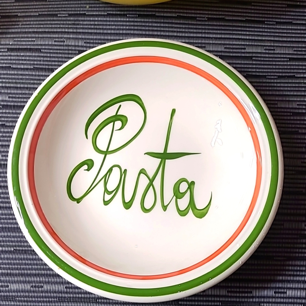 ARM Ceramica Blue Pasta Bowl Made in Italy
